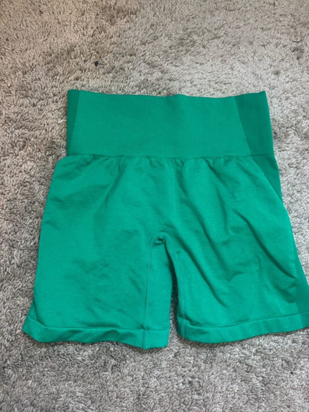 NVGTN High-Waist Emerald Green Women’s Shorts
